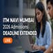 ITM Navi Mumbai MBA/BBA Admission 2026 Deadline Extended; Apply by April 30